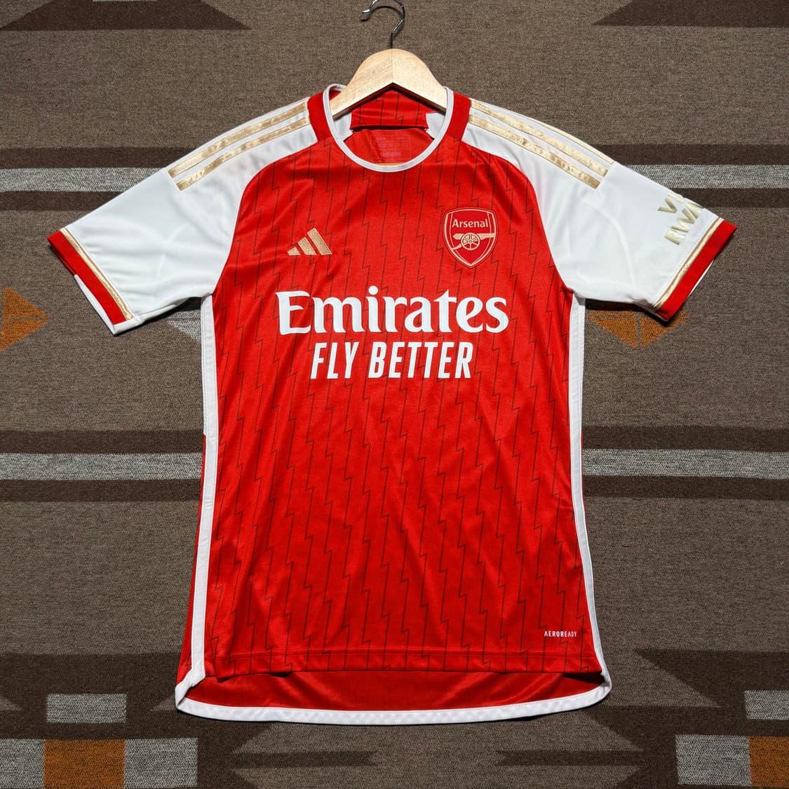 아스날 23/24 아디다스 유니폼 져지 배러 스칼렛 s 상품이미지1