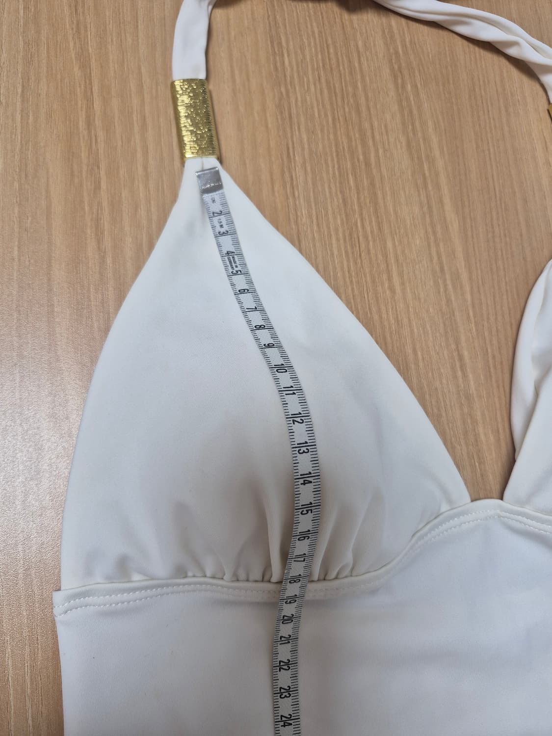 anemone 홀터넥 탱크탑 비키니 상의 아이보리 상품이미지5