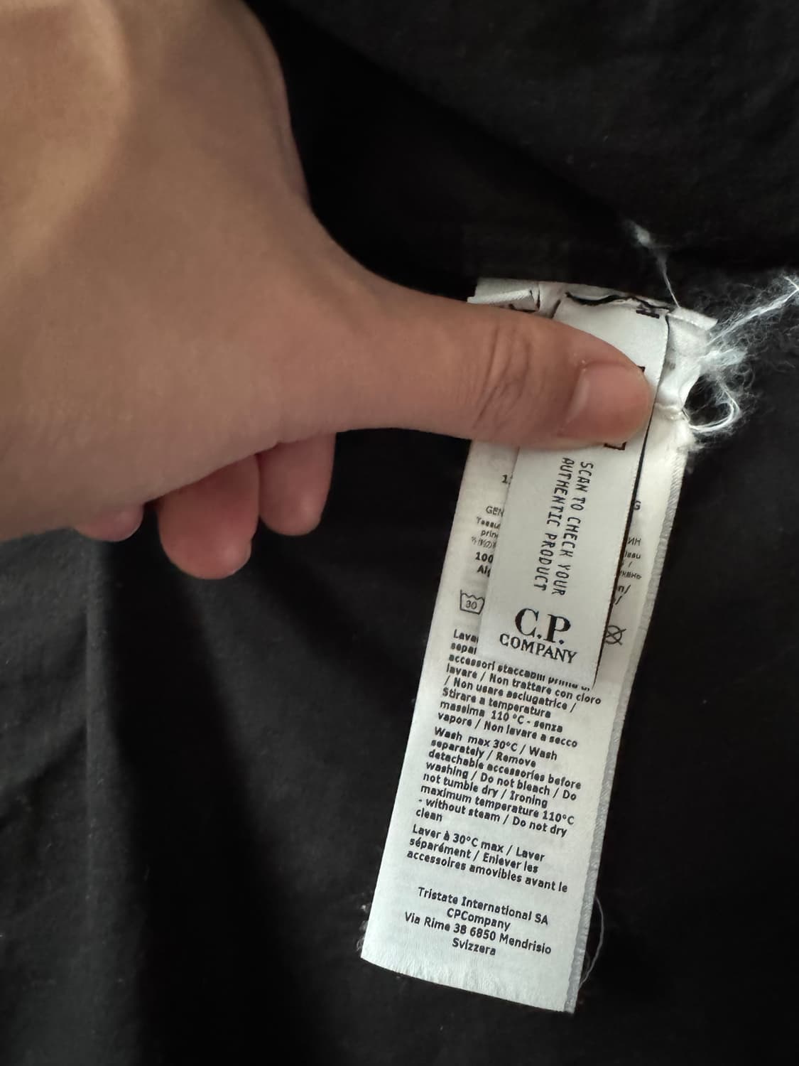 cp컴퍼니 개버딘 집업셔츠 상품이미지2