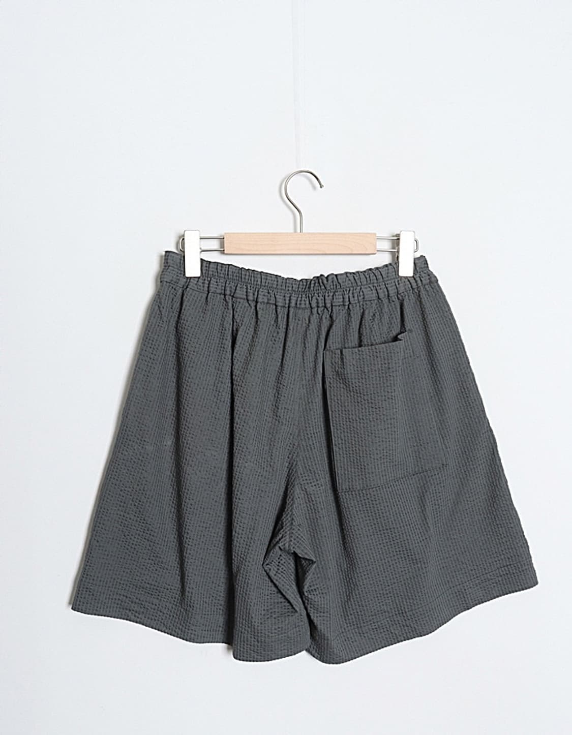 NANO UNIVERSE Silket Seersucker Wide Sho 상품이미지6