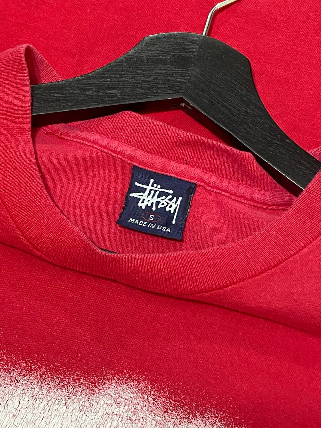 Stussy 스프레이 로고 반팔티셔츠 상품이미지7