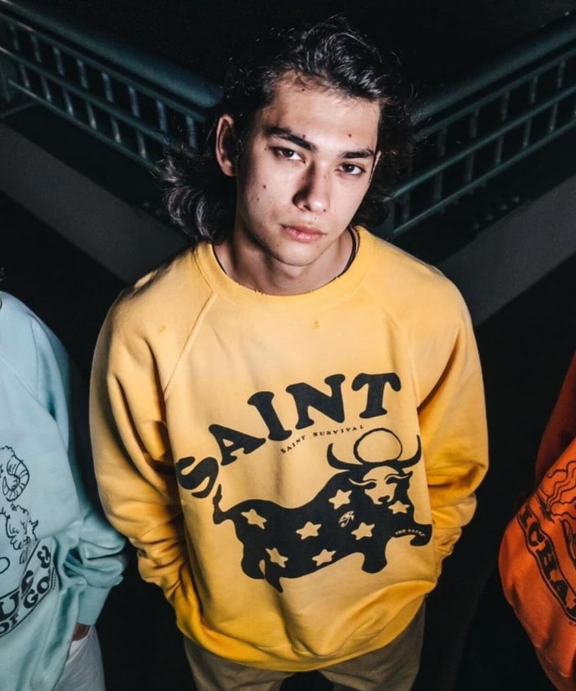 세인트 미카엘 cow 스웨트셔츠 M  상품이미지2