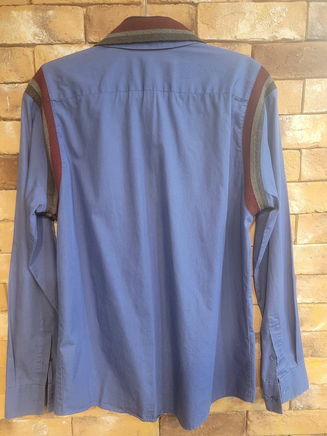 마르니 블루 셔츠 니트 칼라 포인트 46 상품이미지2