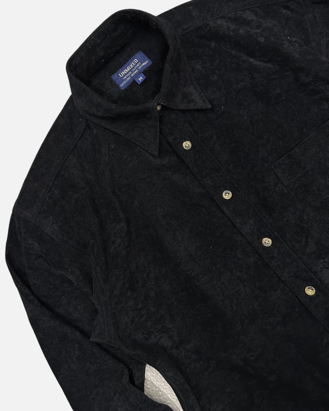 grunge velvet texture shirt 상품이미지3