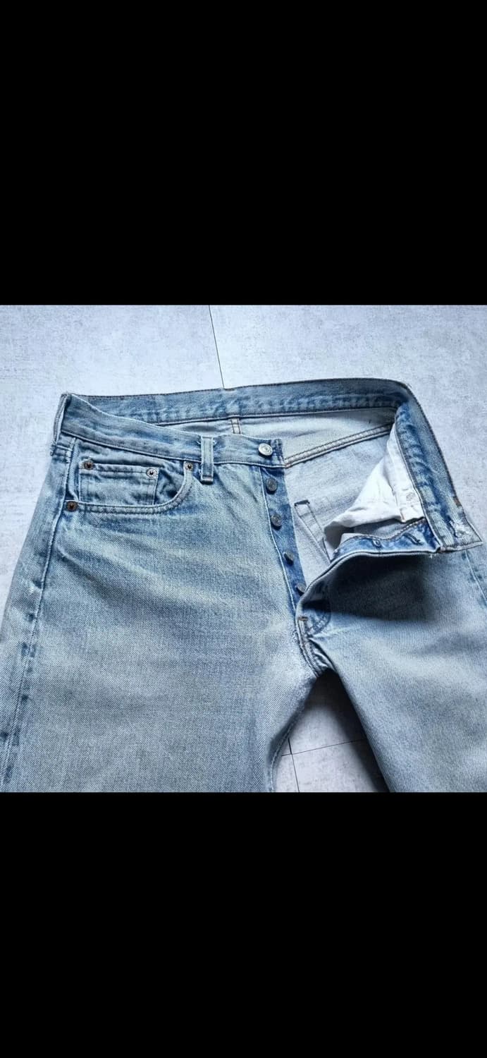 80s USA Levis 501 Selvedge 31/30 상품이미지4