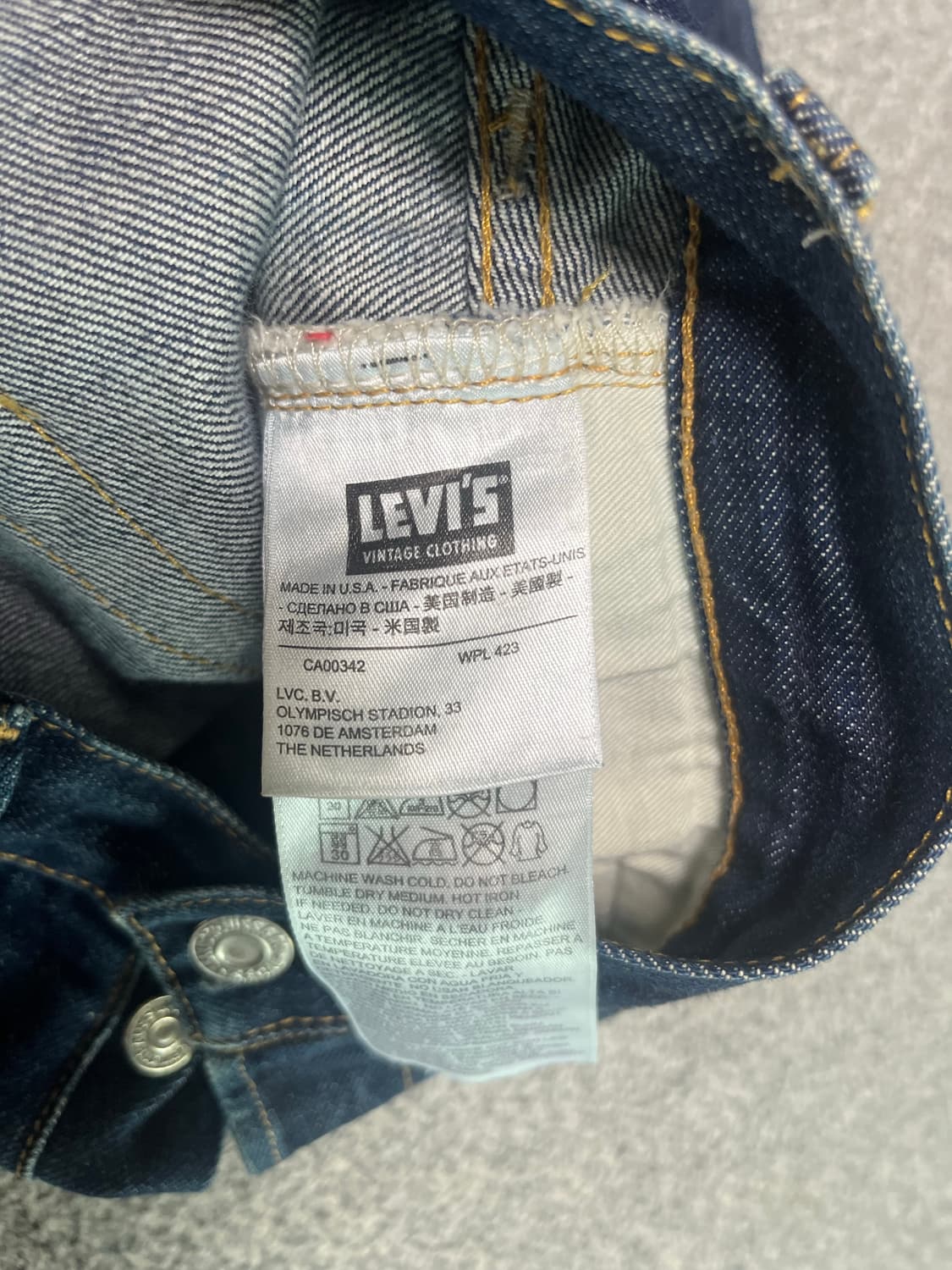 리바이스 lvc 501xx 30/34 상품이미지6