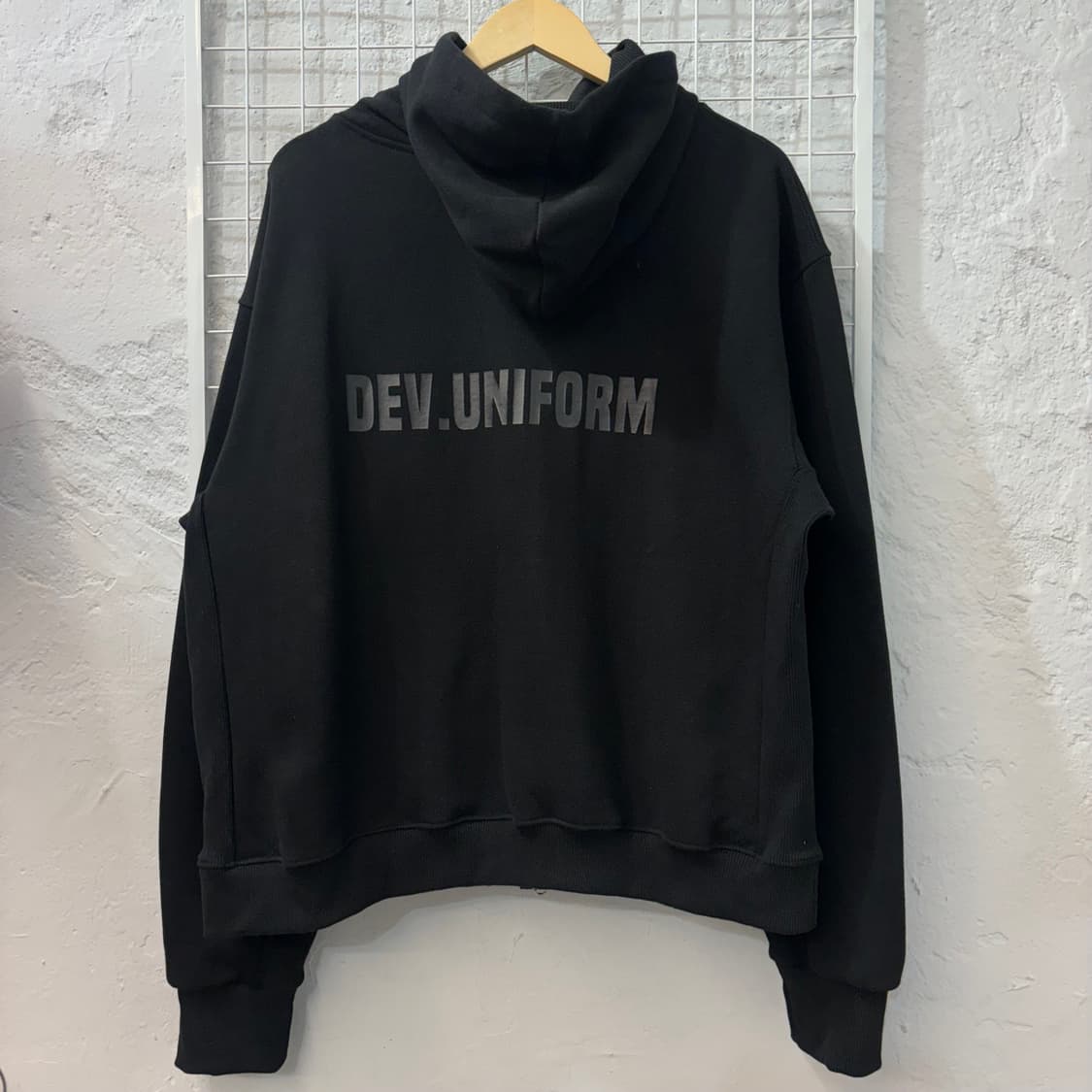 THDOT Dev Uniform 블랙 아머 후드집업 XL 상품이미지2