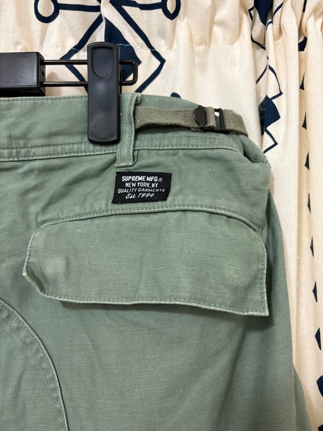 슈프림 카고 쇼츠 올리브 상품이미지7