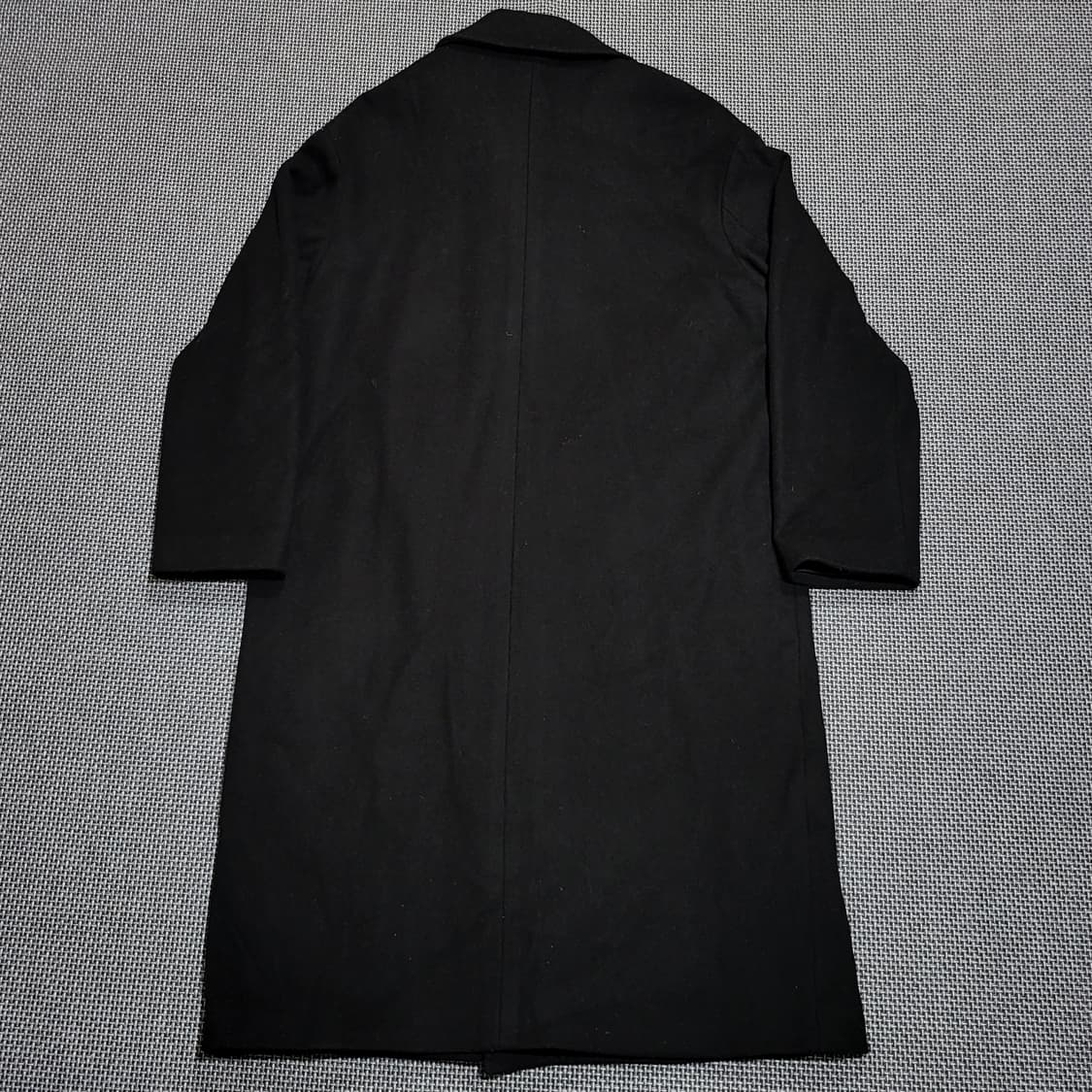 인사일런스 오버핏 울 캐시미어 코트 블랙 (S/95) 상품이미지2