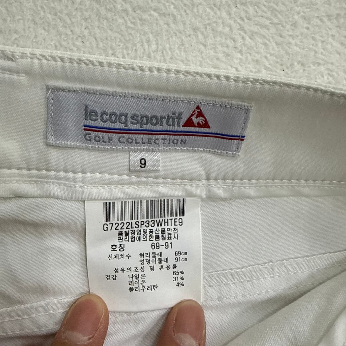 9 르꼬끄 골프 여성 아웃포켓 반바지 0406T 상품이미지4
