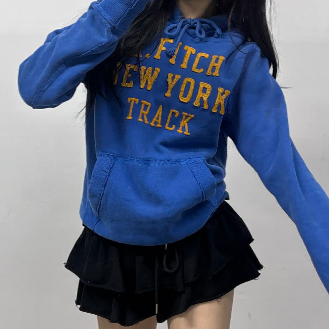 아베크롬비 y2k 올드스쿨 스웨트셔츠 후드티(M) 상품이미지1