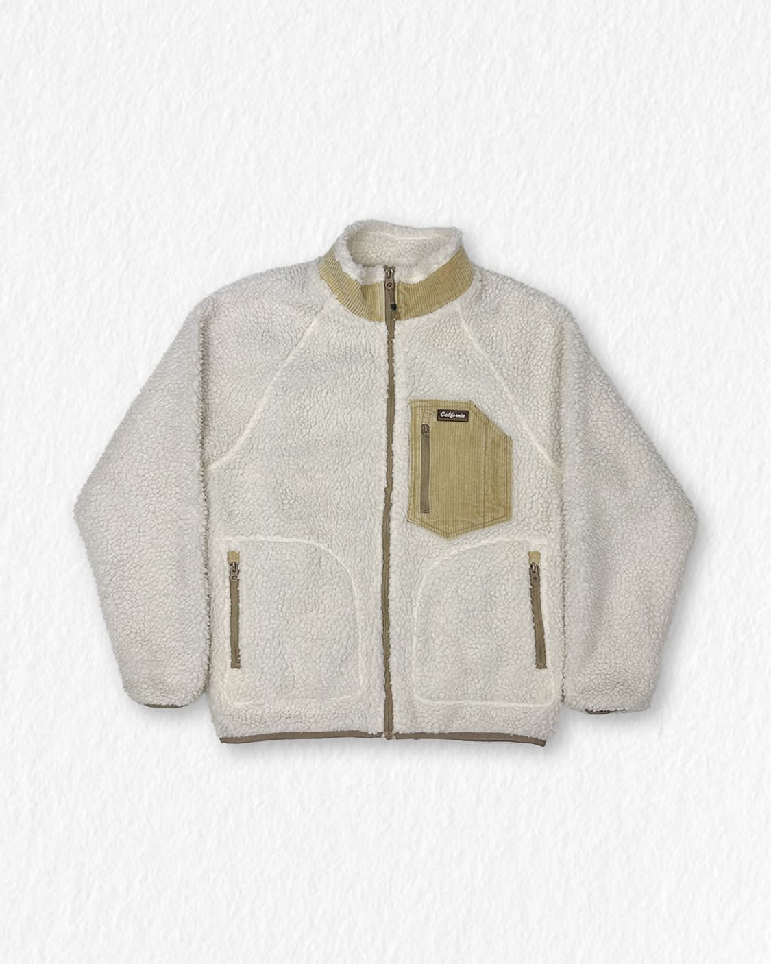 후아유 뽀글이 자켓 크림 상품이미지1