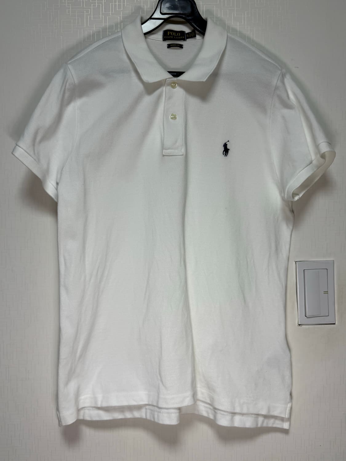 폴로 랄프 로렌 화이트 반팔 상품이미지1