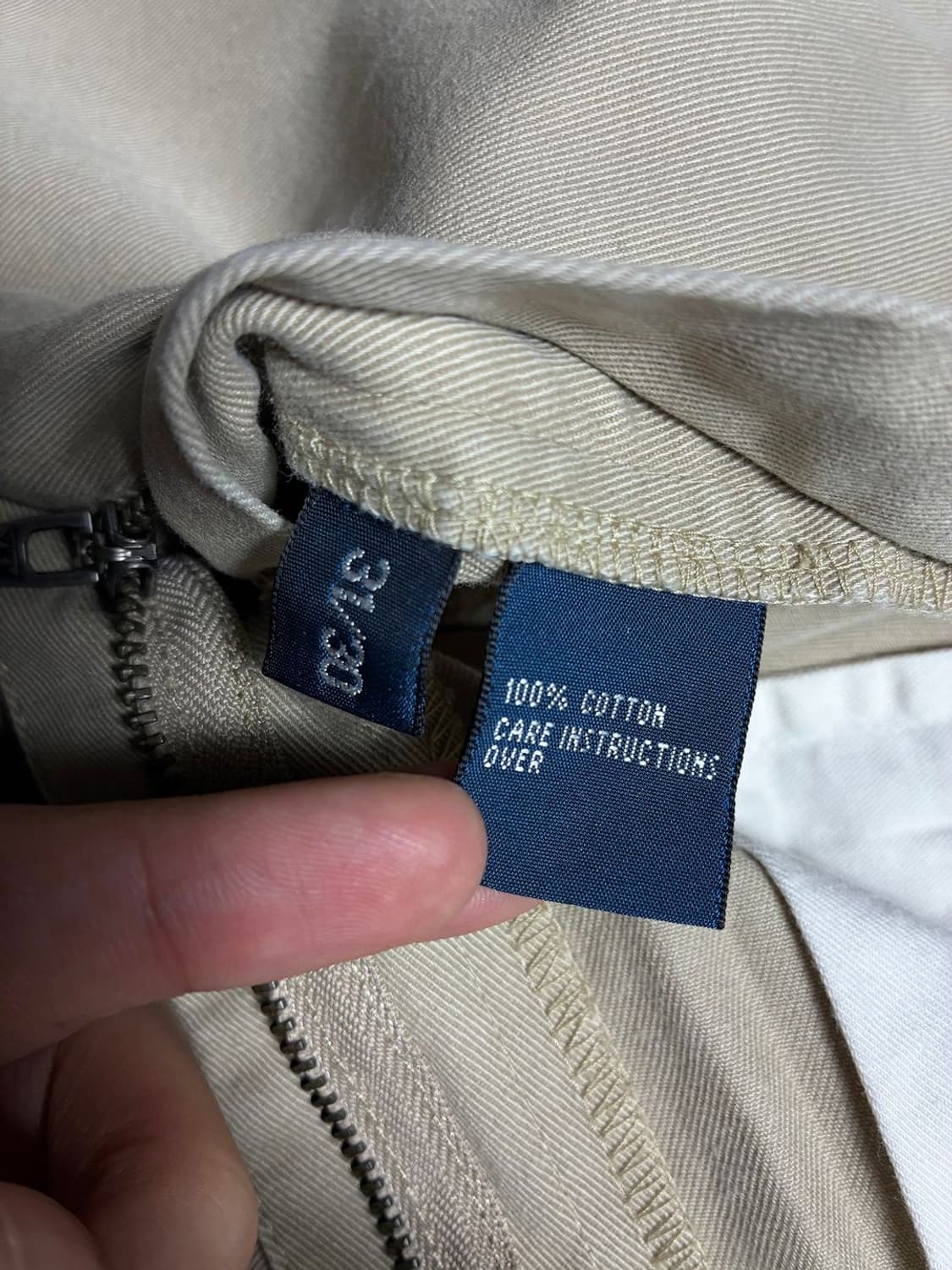 폴로 랄프로렌 로고 패치 클래식 베이지 치노 팬츠 R2355 상품이미지7