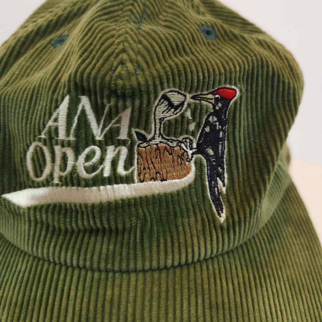 한정판 ANA OPEN 코듀로이 골프캡 JAPAN 상품이미지3