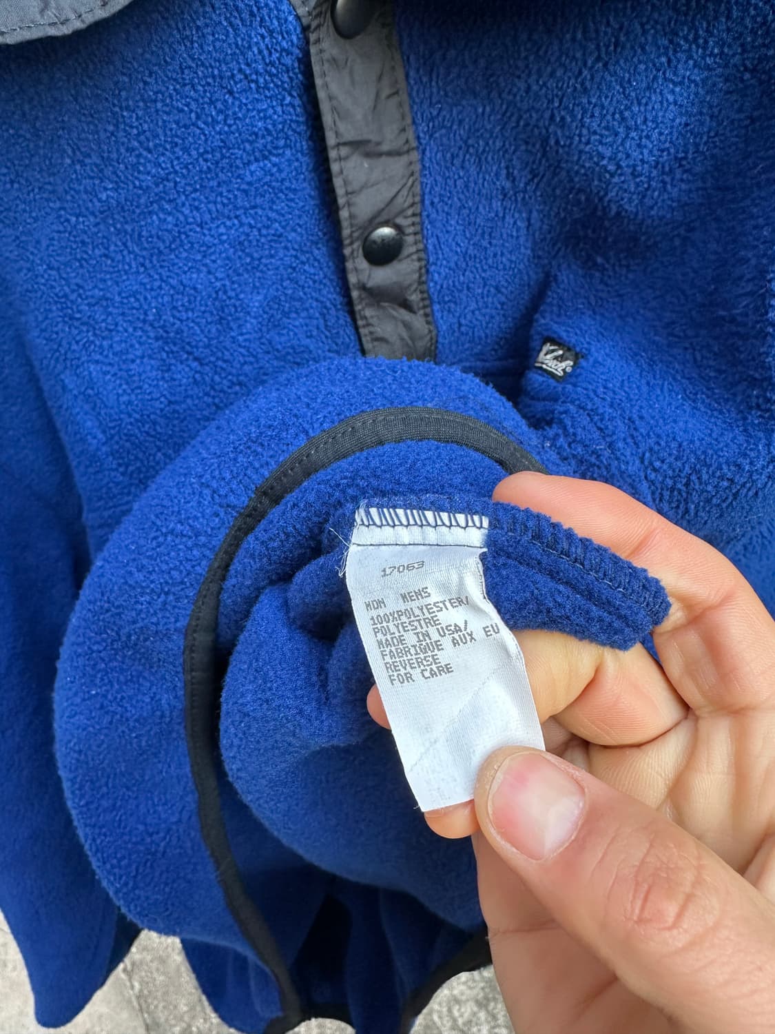 90s 울리치 신칠라 스낵티 후리스 풀오버 made in usa 상품이미지9