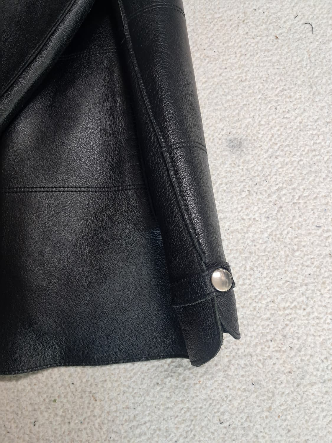 빈티지 세루티Cerruti  싱글가죽자켓 상품이미지5