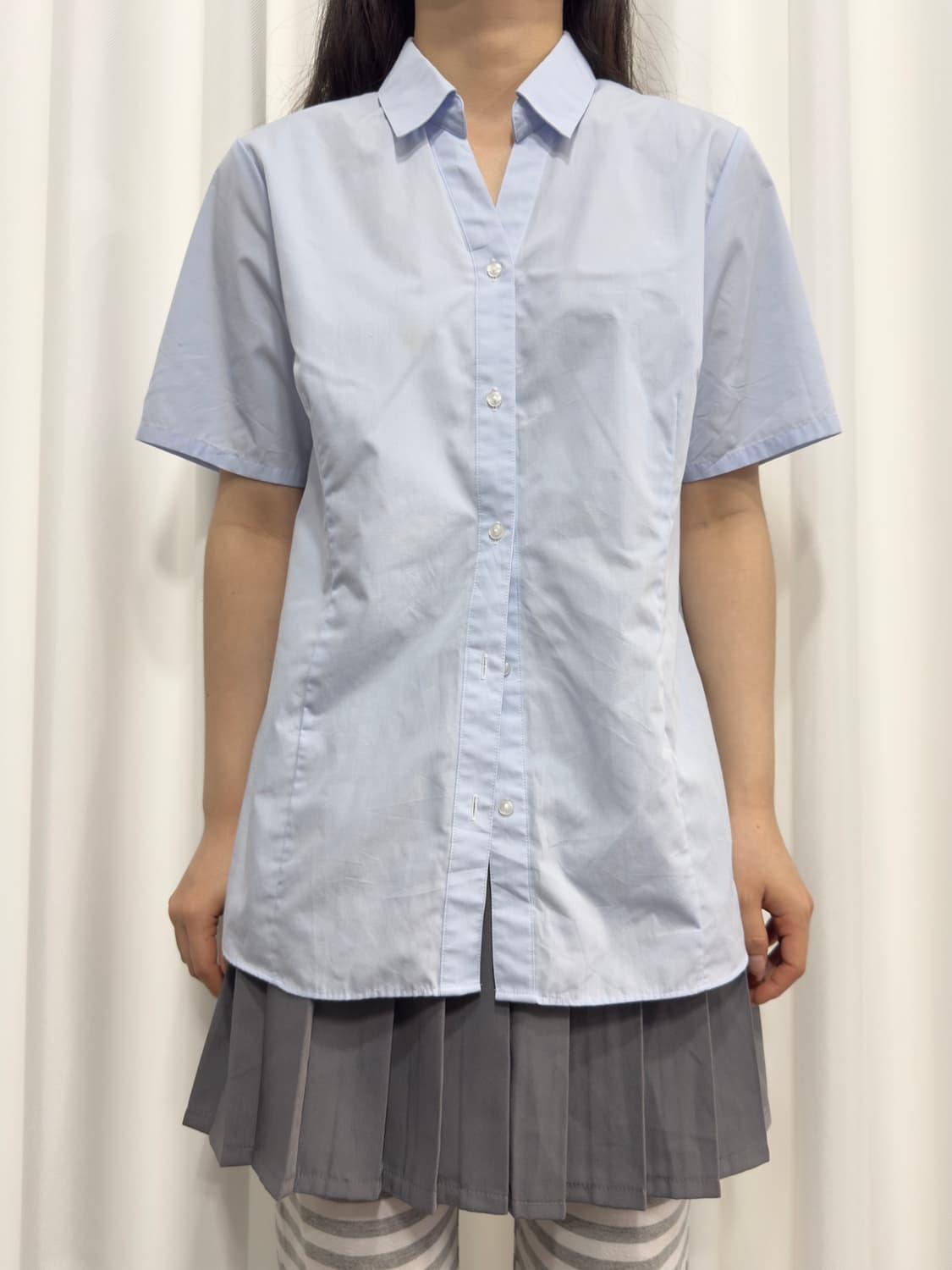 blue shirt 상품이미지1