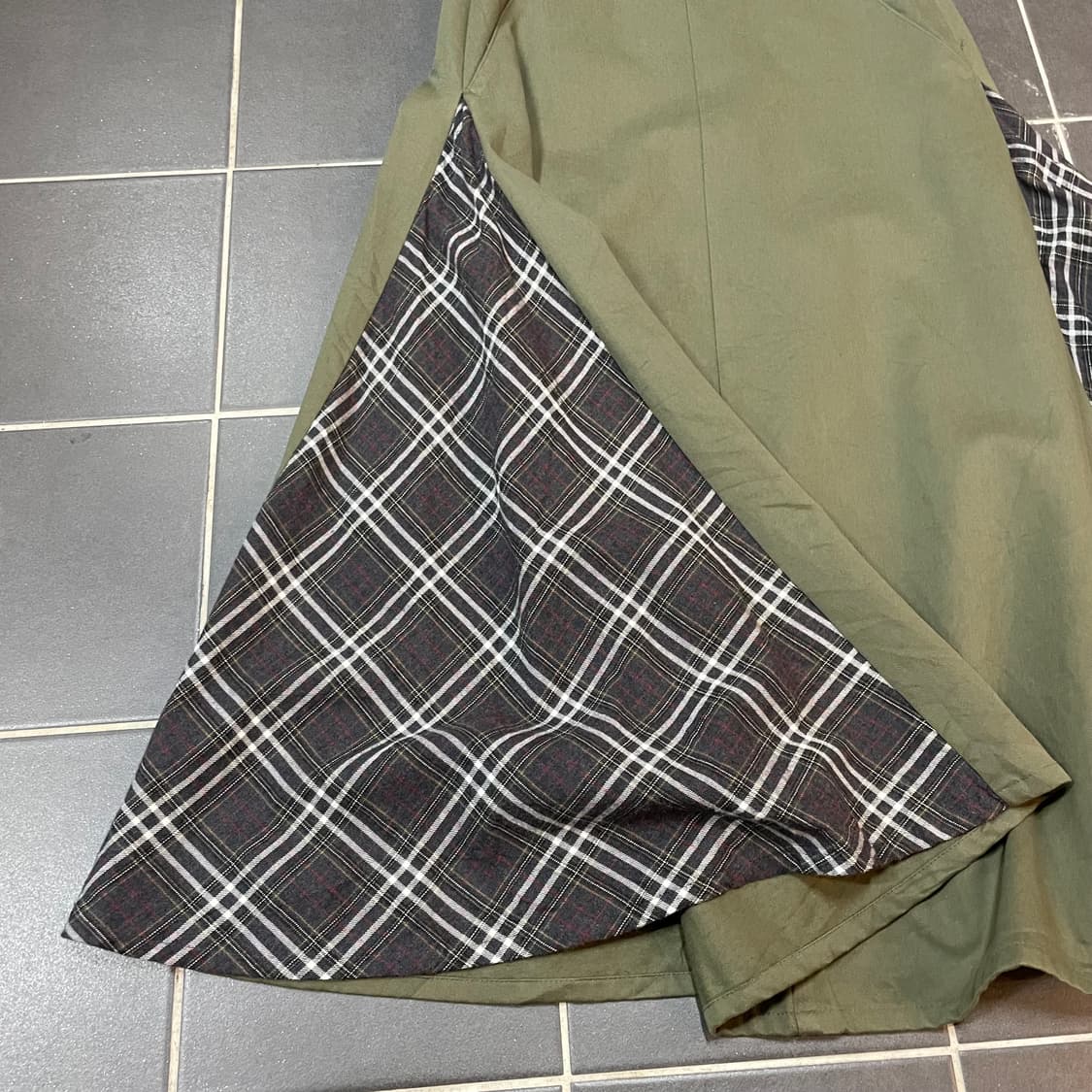 Vintage custom long skirt 상품이미지5