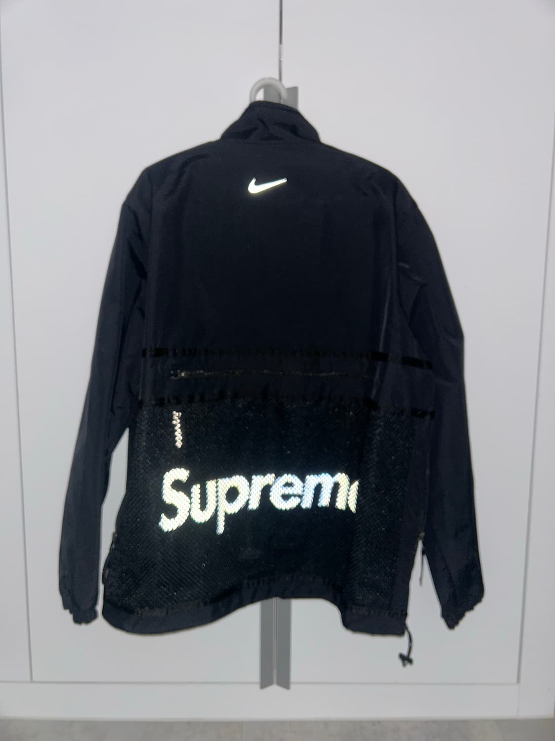 나이키 x 슈프림 트레일 자켓 블랙 L 상품이미지3