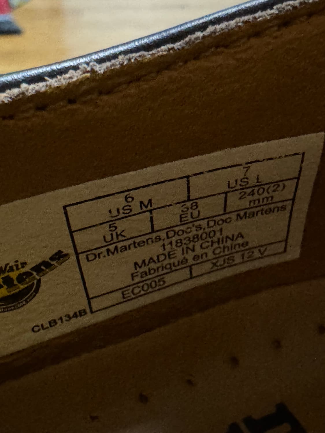 닥터마틴 1461 나파 uk5(245-250) 상품이미지6