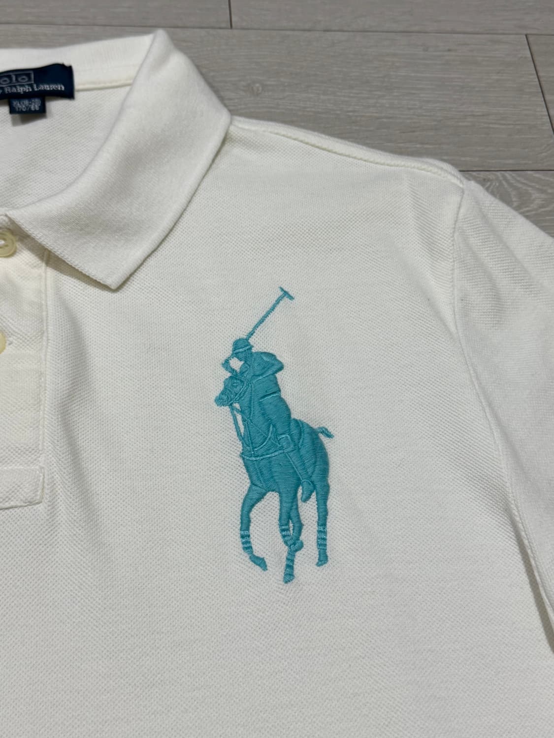 폴로 랄프로렌 민트 빅포니 카라 반팔티  상품이미지2