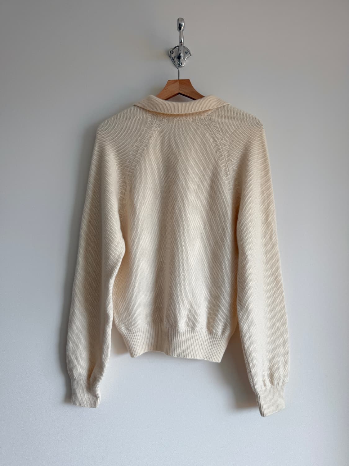 나팅리튼(NOTHING WRITTEN) 울 니트 하프집업 상품이미지4