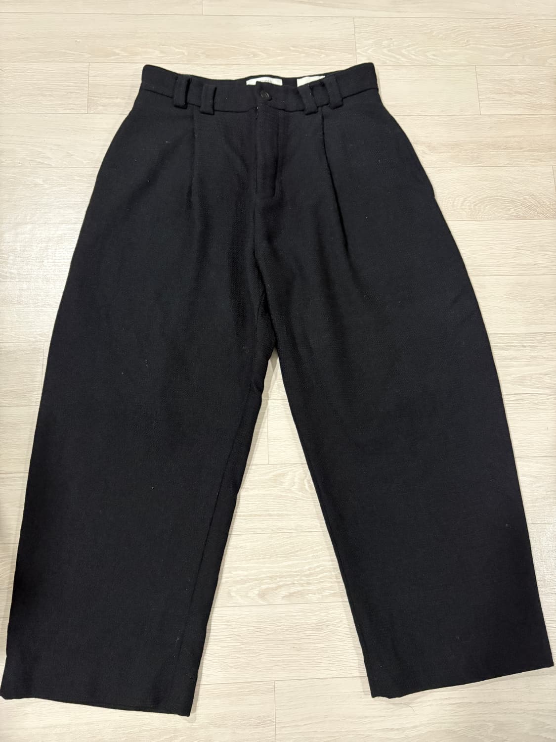 (M) 스튜디오 니콜슨 부쉘 팬츠 블랙 상품이미지1