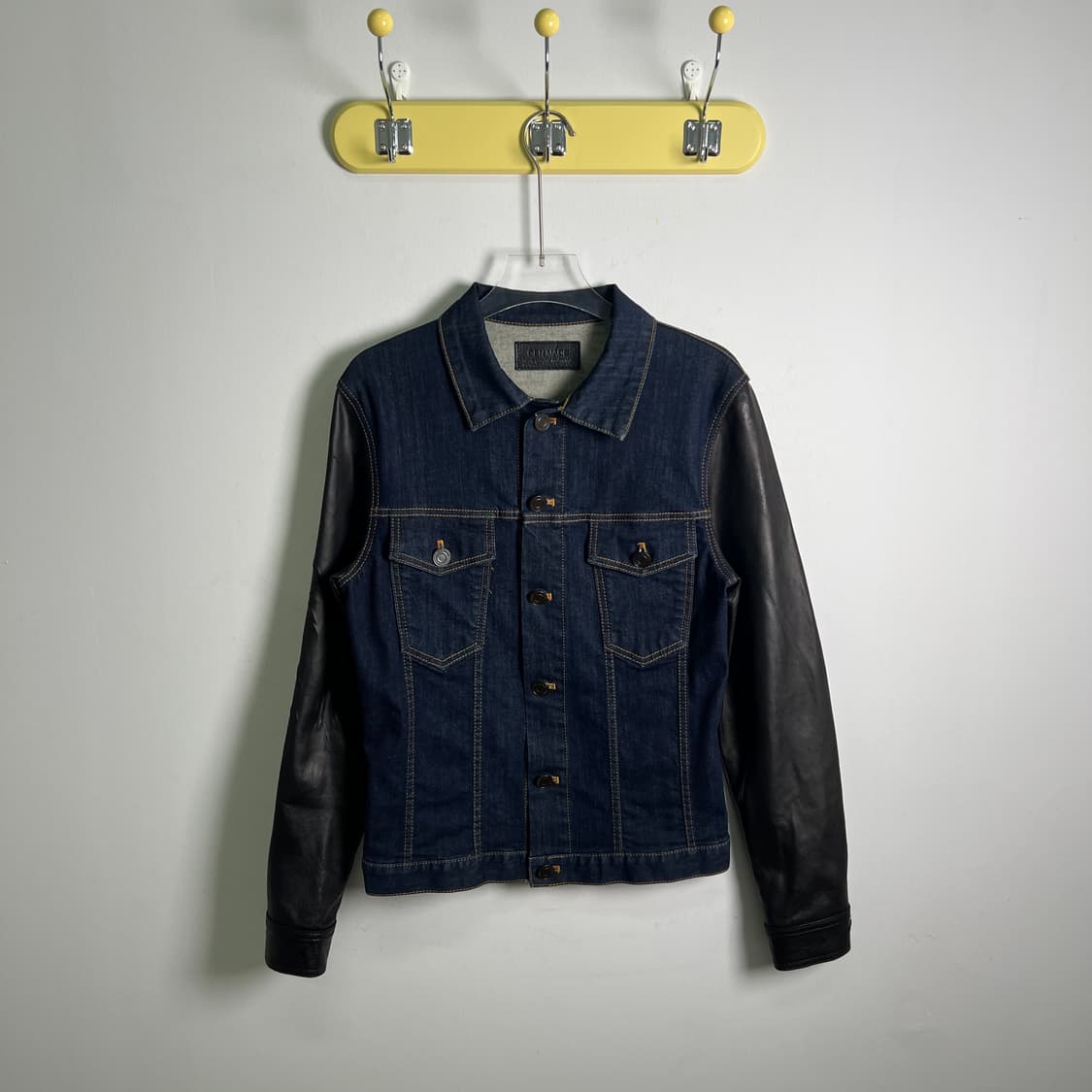 젠메이드 암 레더 데님 자켓 L 상품이미지1
