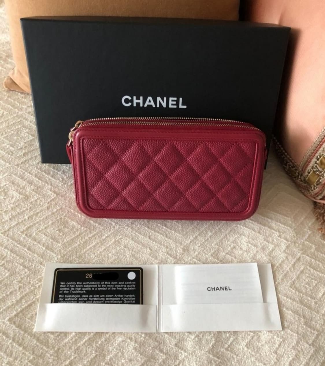 샤넬 코스메틱 미니가방 (새상품급) 상품이미지4