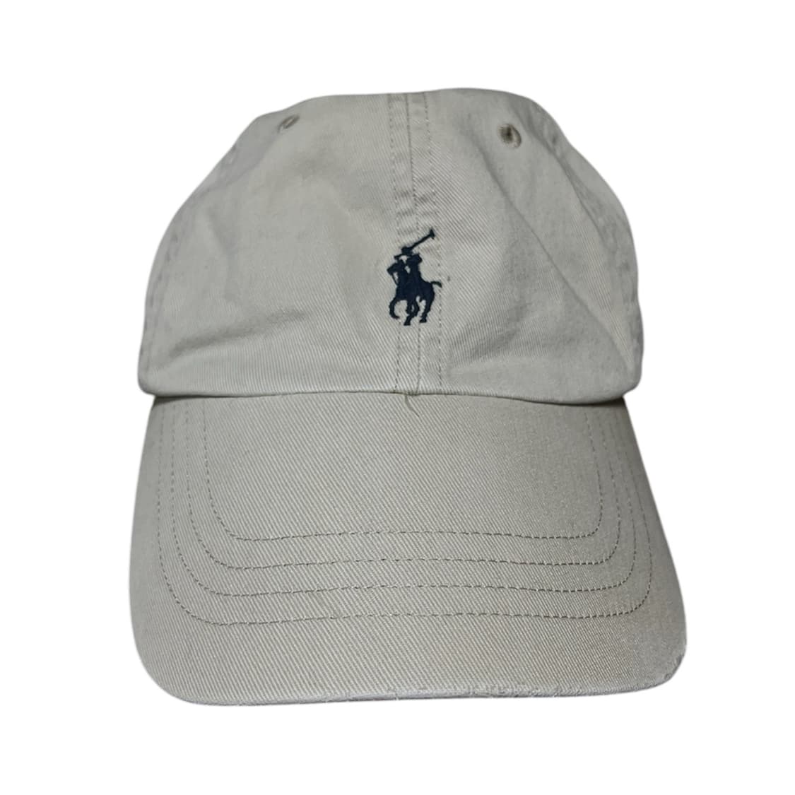 폴로 레더 스트랩 볼캡 네이비 포니 상품이미지2