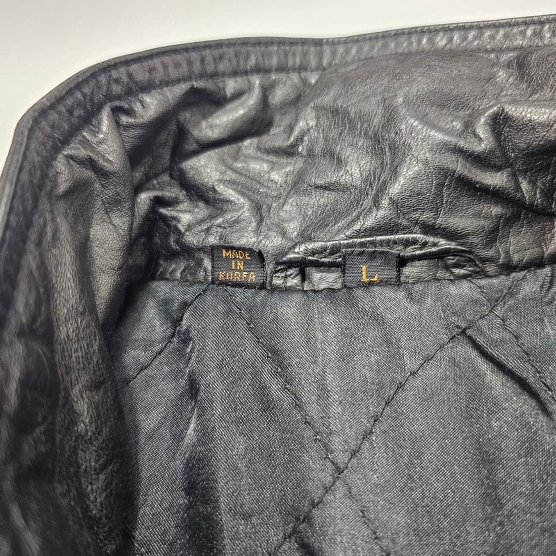 빈티지 소가죽 자켓 L 상품이미지5