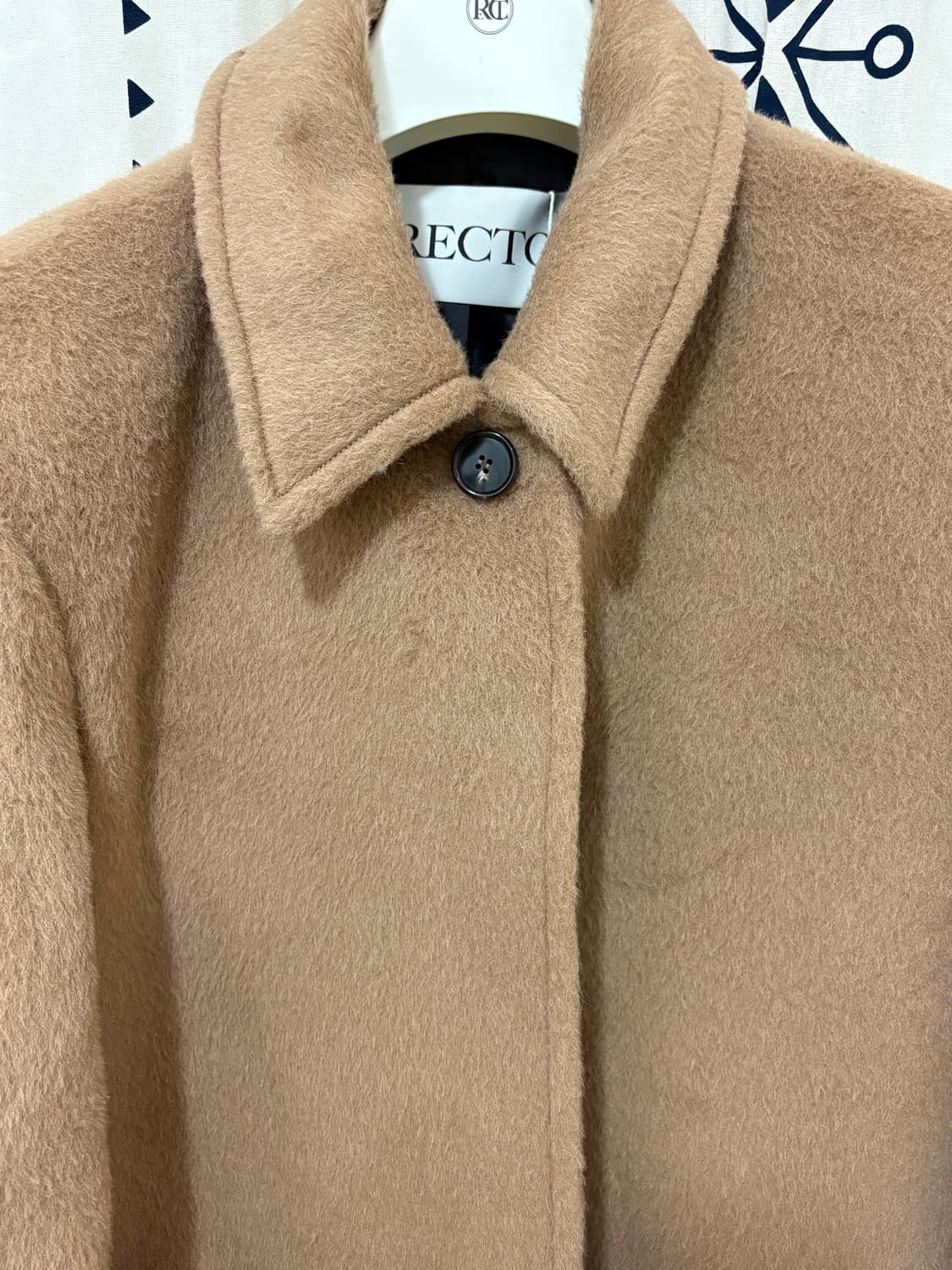 렉토 LAMA WOOL BLEND BALMACAAN COAT 상품이미지6