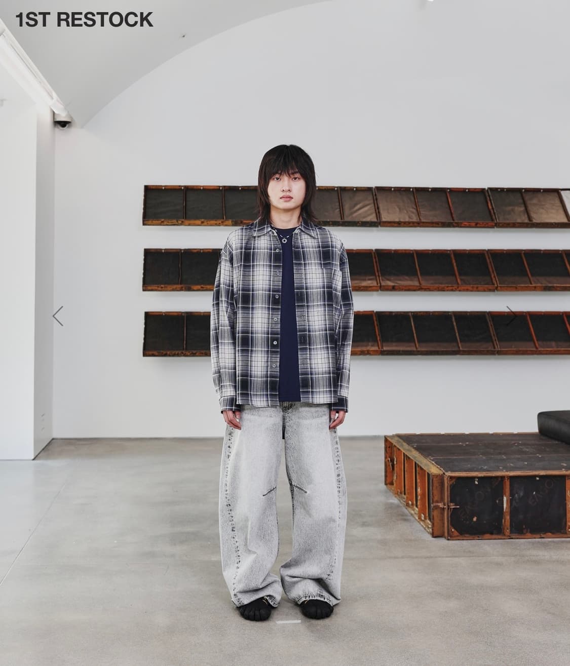 커브드 헤리티지 데님 팬츠 상품이미지2