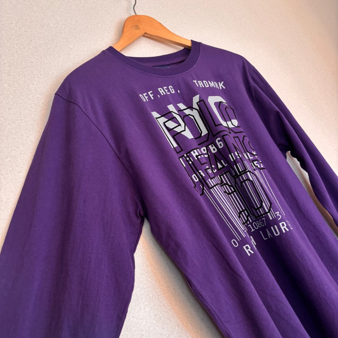 NYC 폴로진 티셔츠 랄프로렌 바코드 95 100 상품이미지9