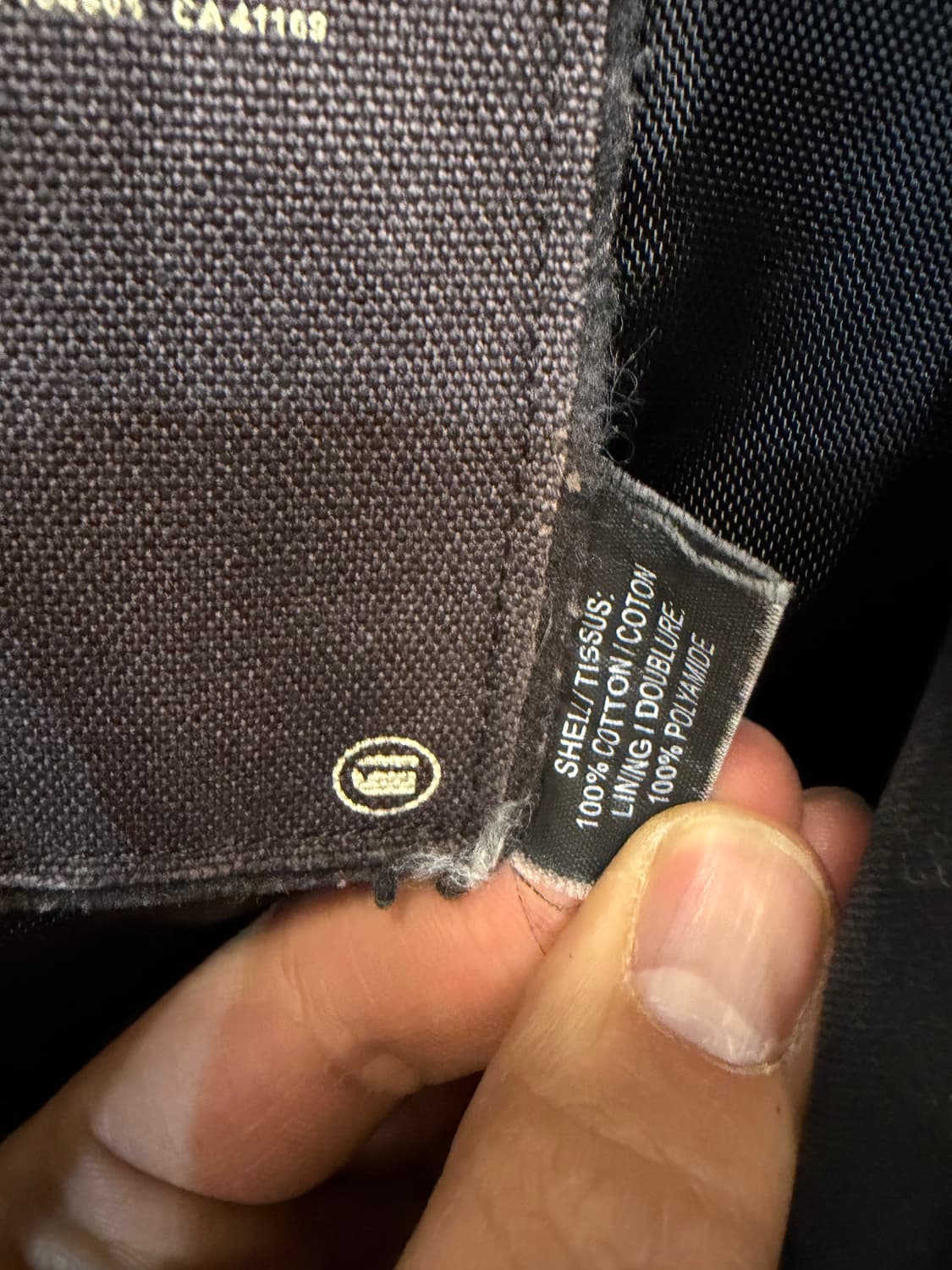 GSTAR 지스타 트렌치 코트 네이비 XL 상품이미지5