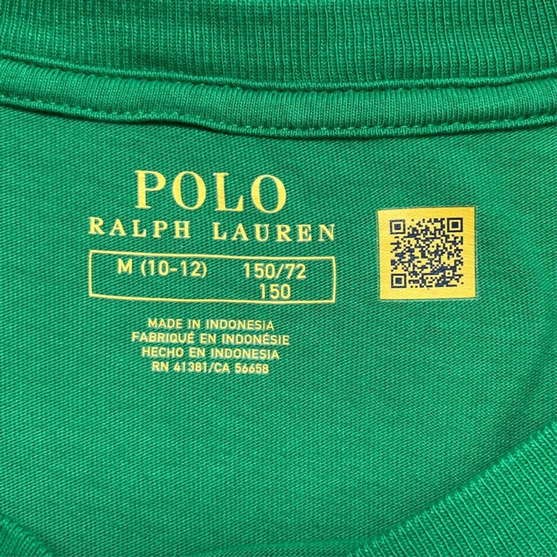 RALPH LAUREN 빅포니 반팔티 그린 M 상품이미지3