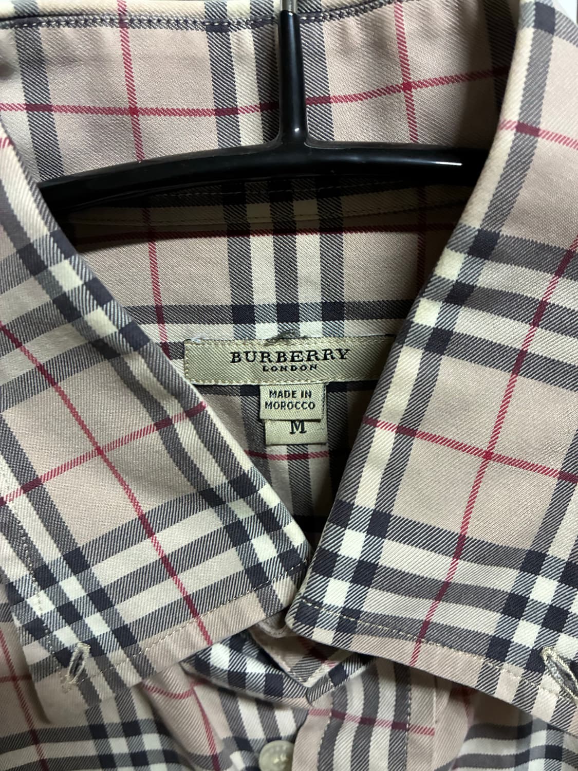 [정품] 버버리 반팔 셔츠 M/95 상품이미지3