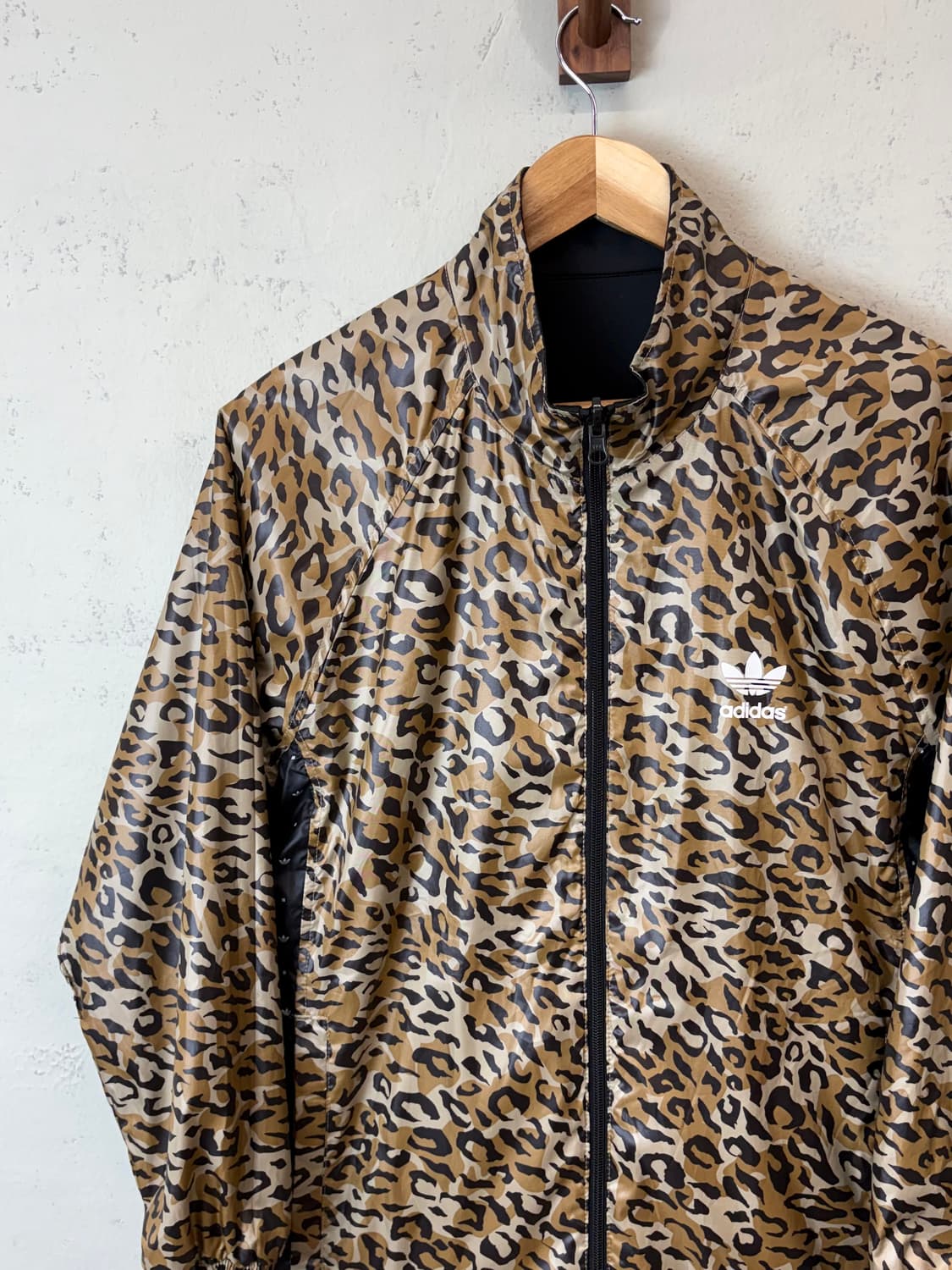 아디다스 빈티지 리버시블 레오파드 트랙탑 져지 상품이미지6