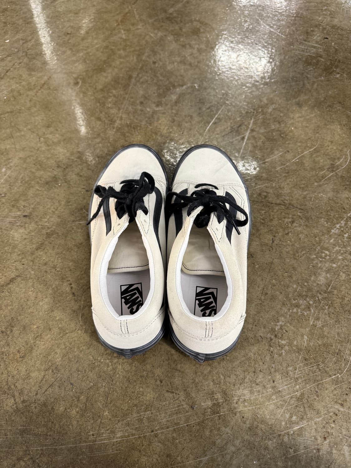 반스 올드 스쿨 36 DX 애너하임 팩토리 285 화이트 블랙 상품이미지4