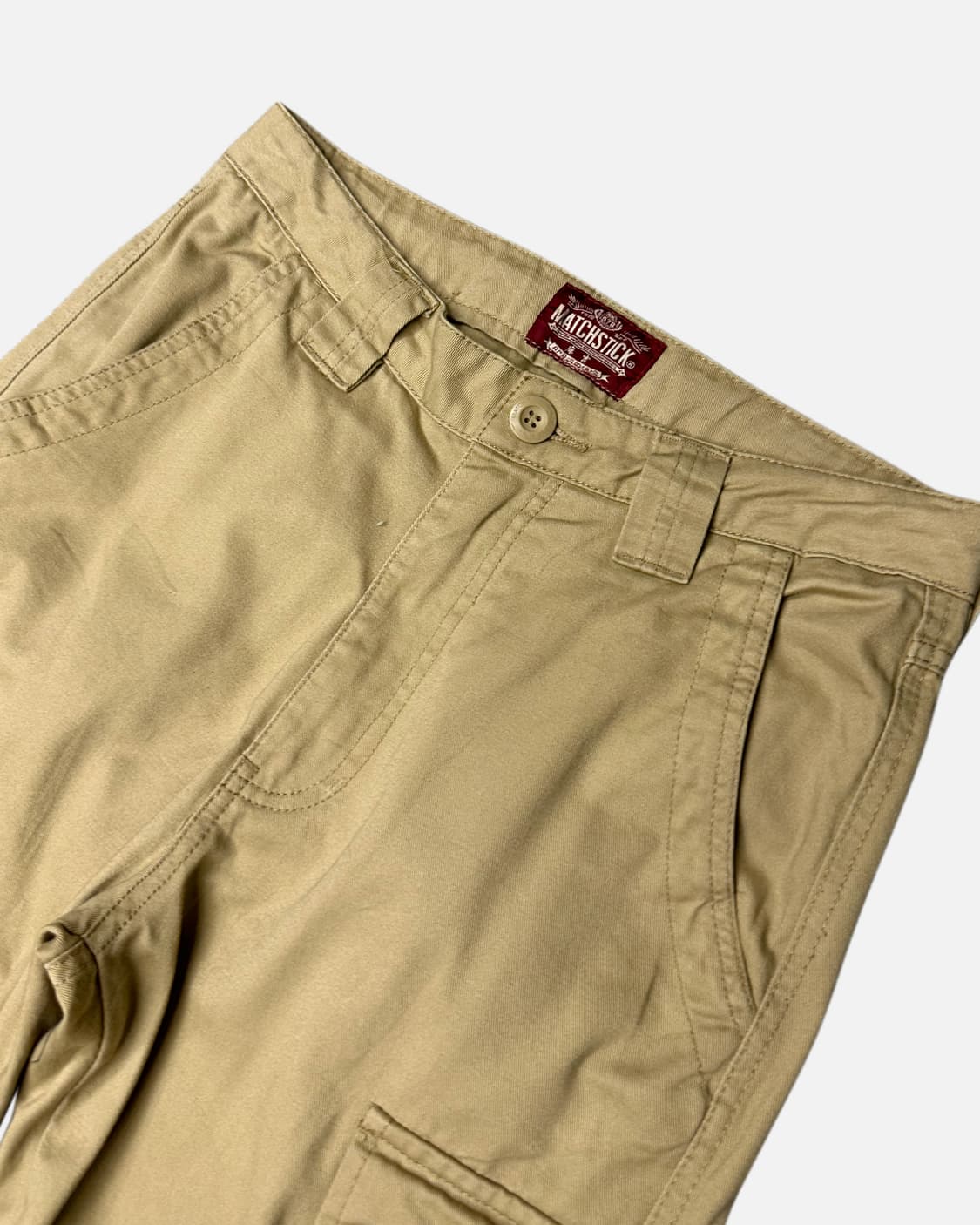 MATCHSTICK beige multi pocket cargo pant 상품이미지3
