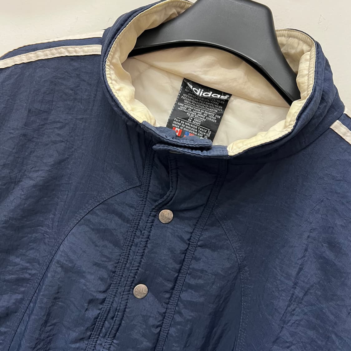 90s 아디다스 올드스쿨 아노락 패딩 점퍼 XL 상품이미지3
