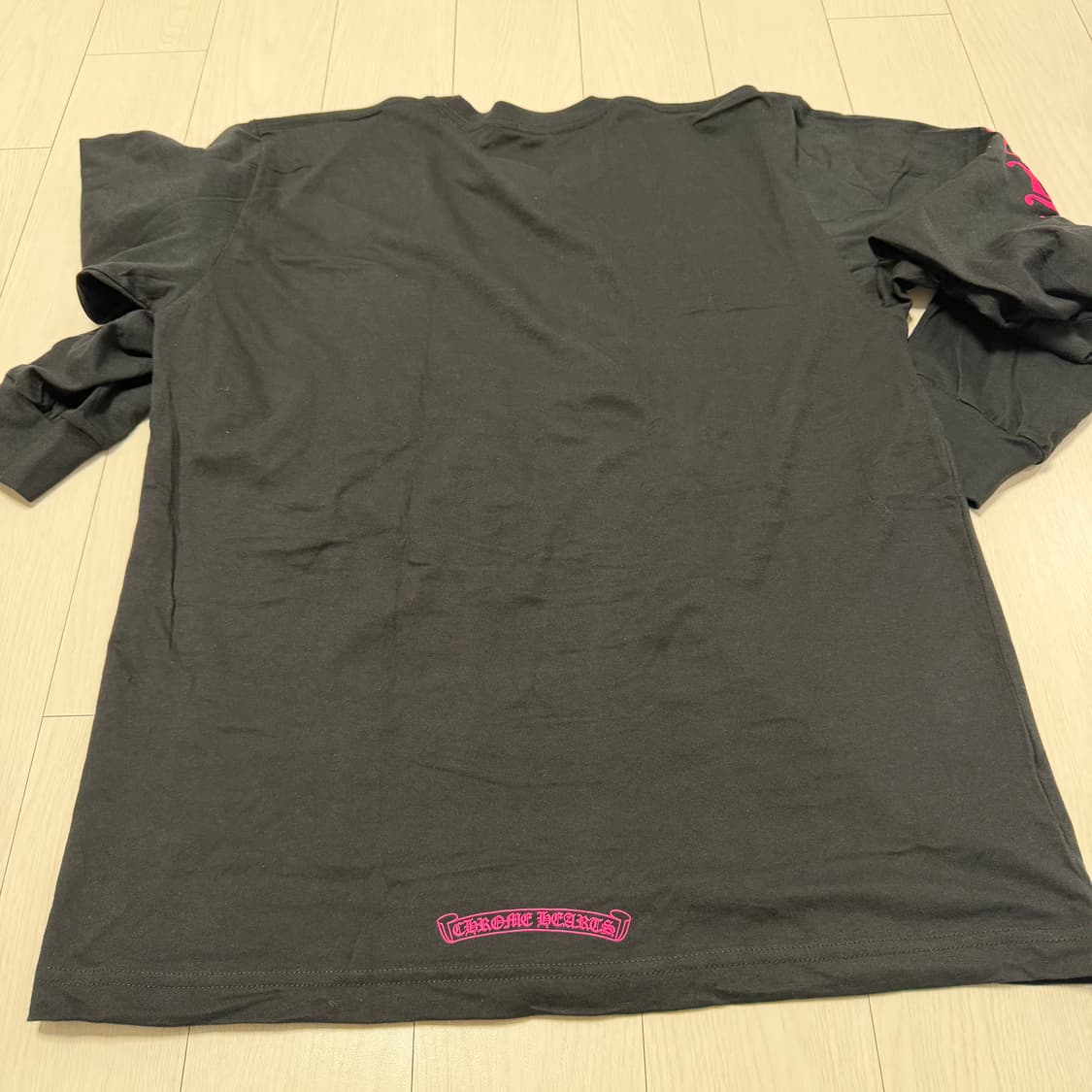 크롬하츠 롱슬리브 블랙/핑크 상품이미지4