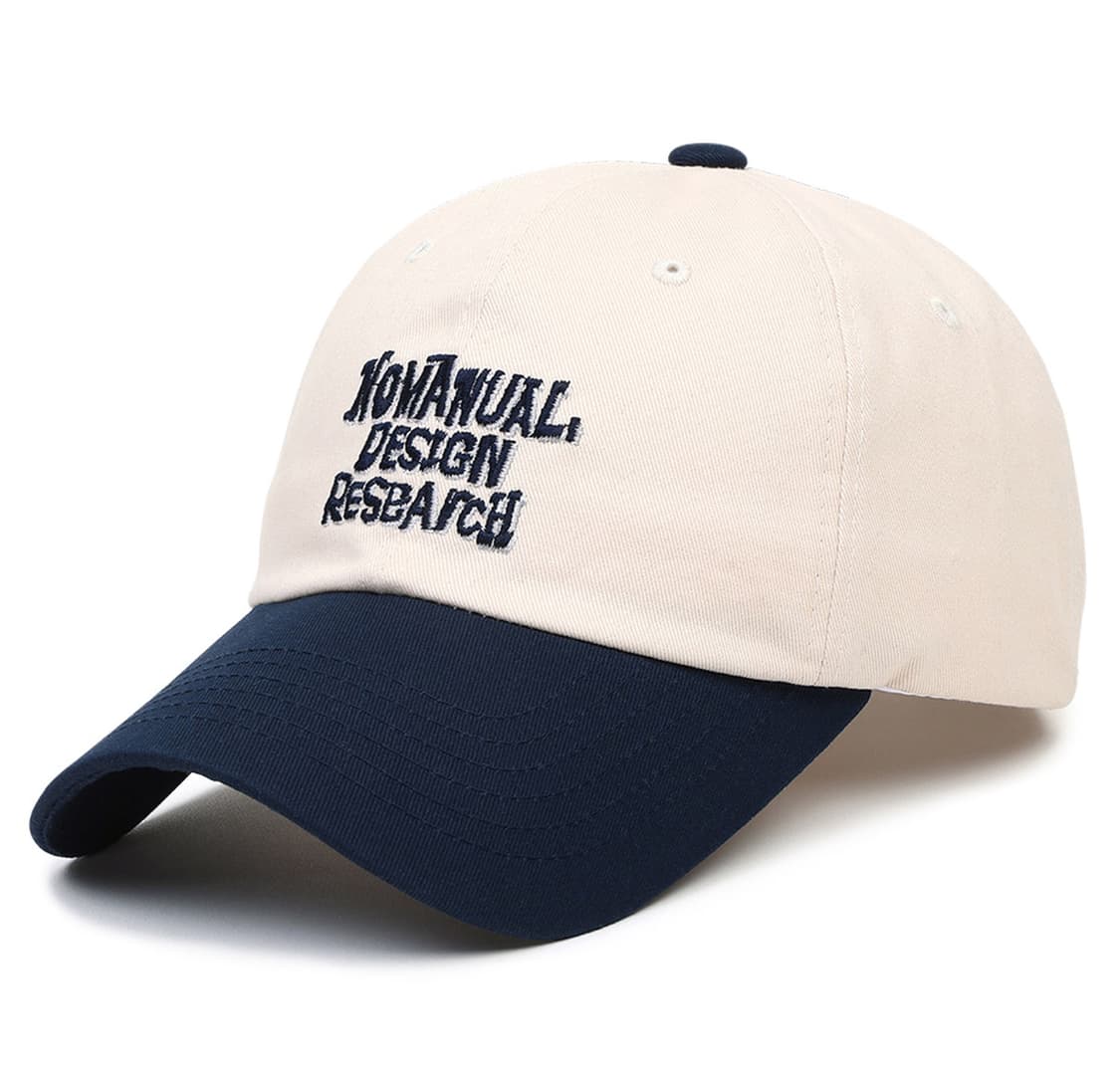 DOODLE BALL CAP - DARK NAVY 상품이미지1