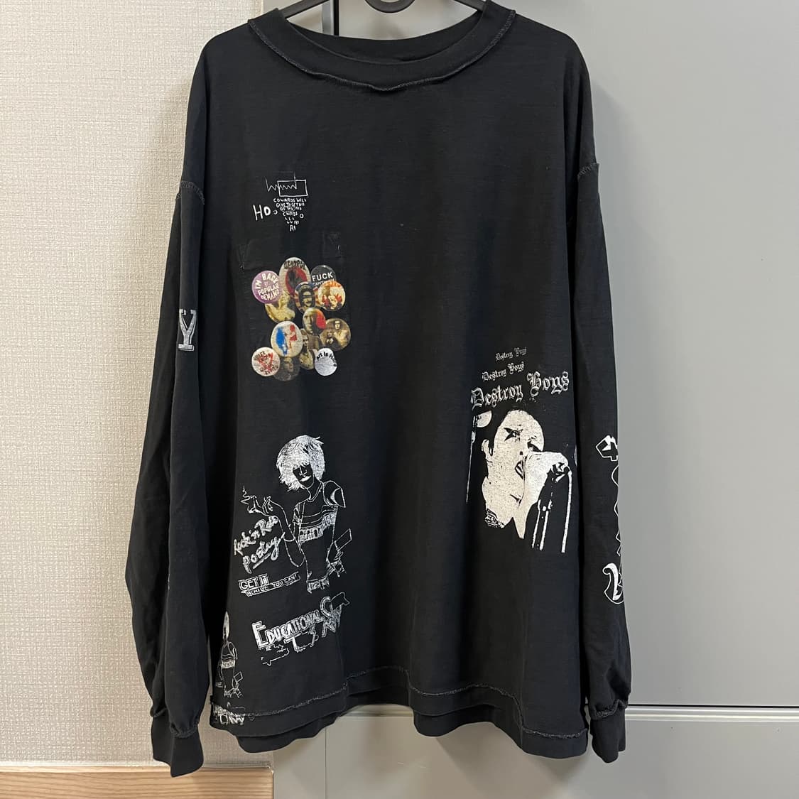 도넛리벤지 긴팔 티셔츠 상품이미지5