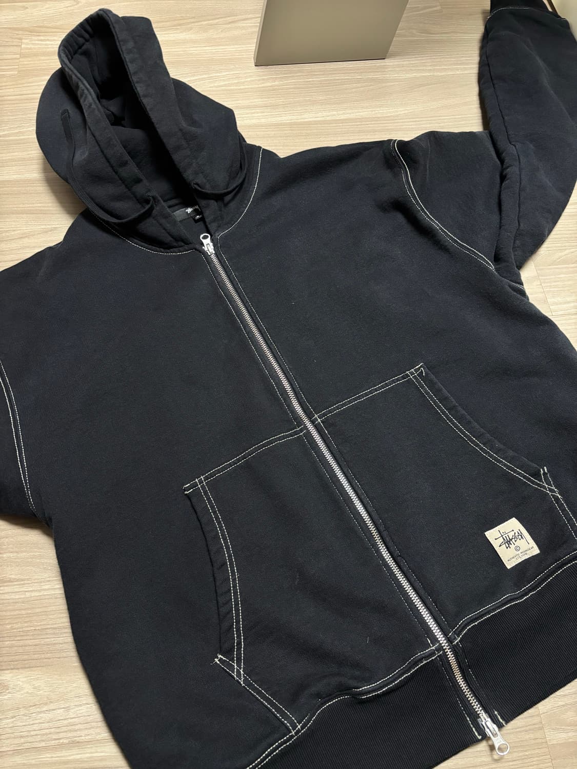 M 스투시 더블페이스 후드집업 상품이미지2