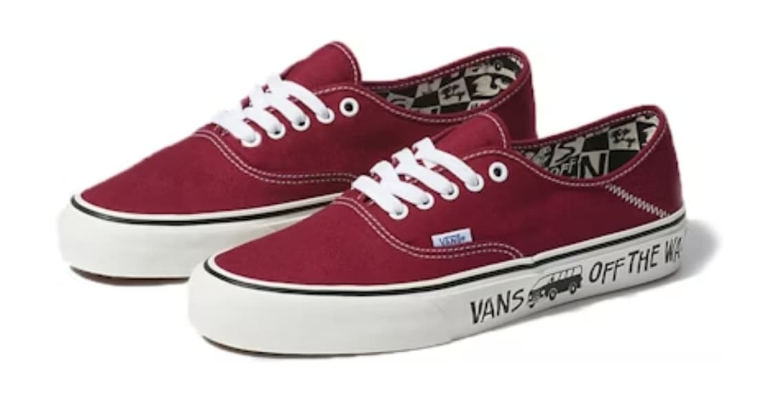 하나이 유스케 x Vans 어센틱 SF US8.5 상품이미지2