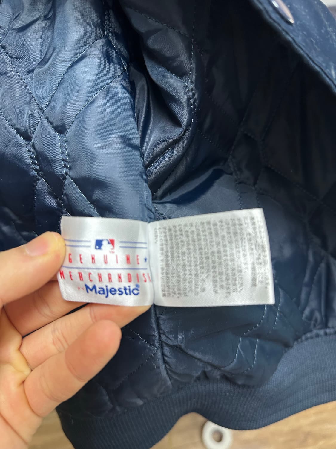 급처) Majestic MLB 양키스 바시티 자켓 M 상품이미지5