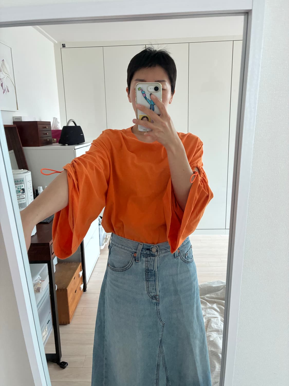 토가 풀라 드로스트링 슬리브 탑 / Size 38 상품이미지7