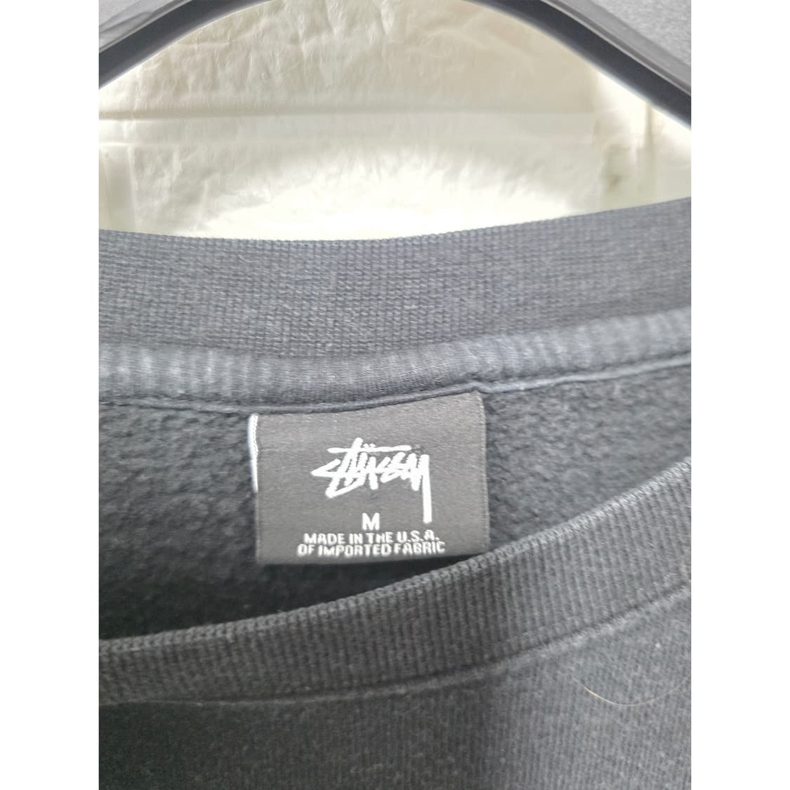 택포_ 스투시 다이스 로고 맨투맨 블랙 L 상품이미지2